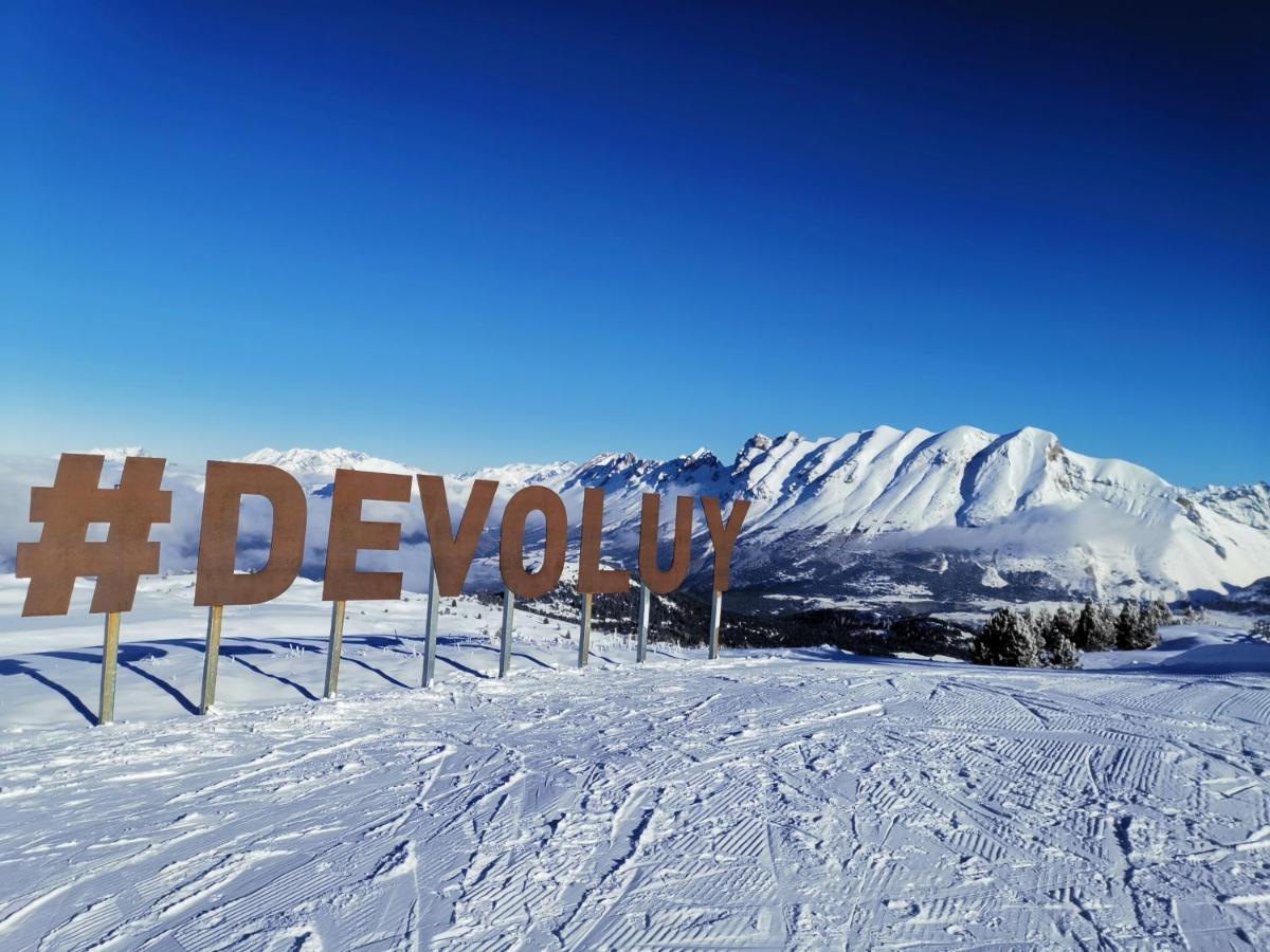 Appartement Cosy Dans Chalet Vue Montagne Saint-Étienne-en-Dévoluy エクステリア 写真
